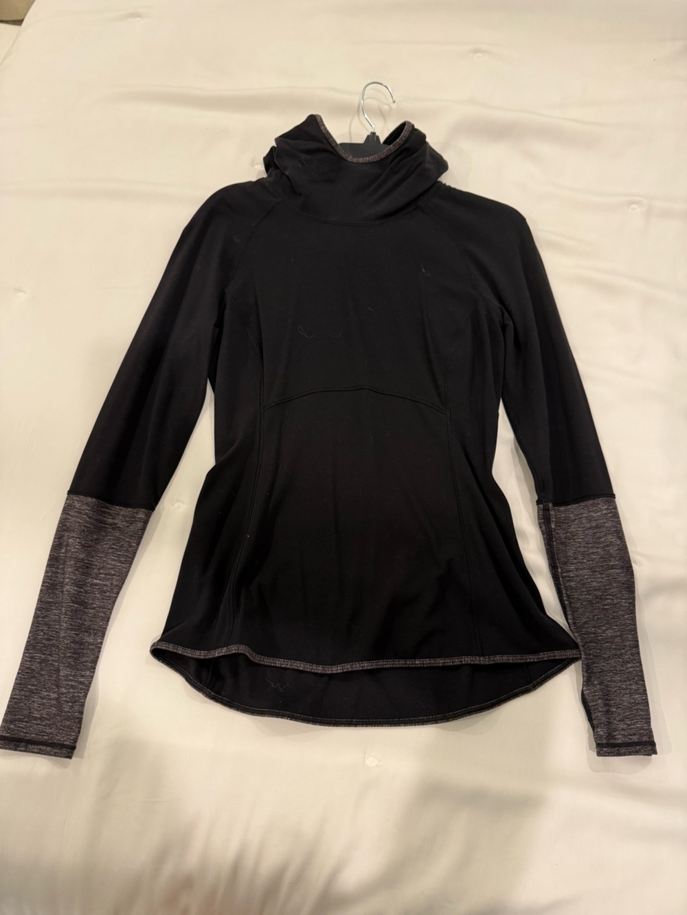 Black and Gray Lululemon Hoodie